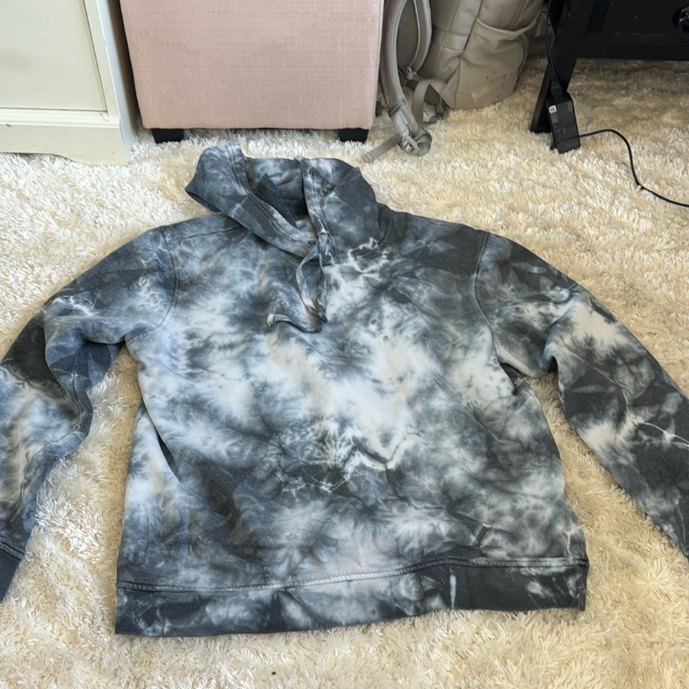 INC tie die hoodie